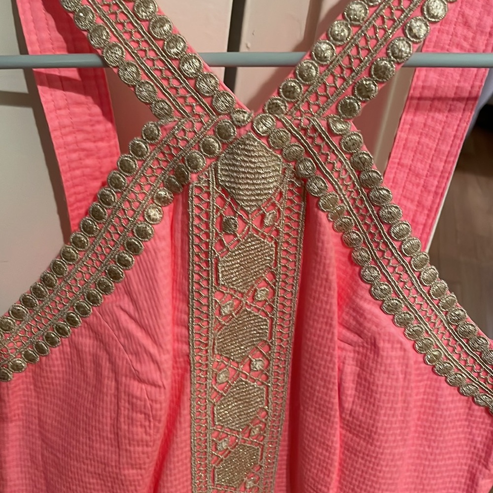 Lily Pulitzer Ena Shift Dress Sz 2 - Picture 8 of 9